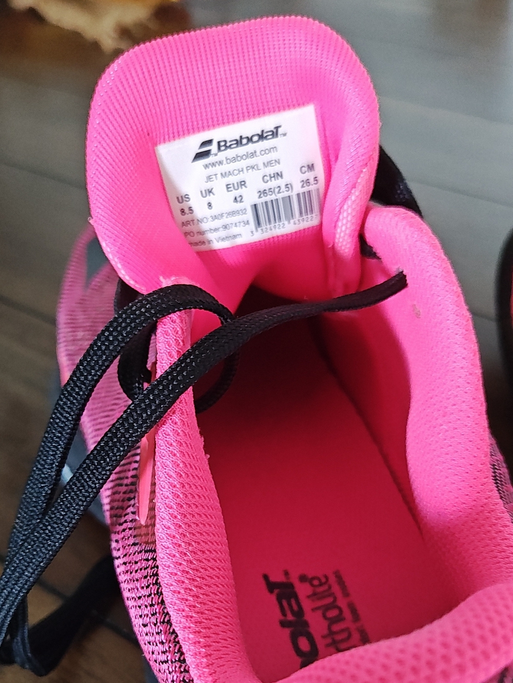 Babolat Men's Jet Mach Pickleball - Athletic Shoes - Lightweight Comfort